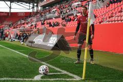 3. Liga - FC Ingolstadt 04 - SC Verl - Ecke Marcel Gaus (19, FCI)