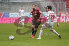 3. Liga - FC Ingolstadt 04 - VfB Lübeck - Marc Stendera (10, FCI) Boland Mirko (31 Lübeck)