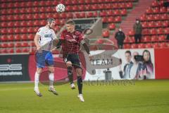 3. Liga - FC Ingolstadt 04 - F.C. Hansa Rostock - Damian Roßbach (4 Rostock) Stefan Kutschke (30, FCI)