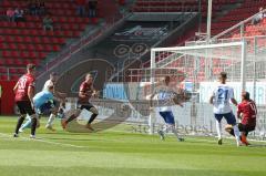 3. Fußball-Liga - Saison 2020/2021 - FC Ingolstadt 04 -  KFC Uerdingen - Der 1:0 Führungstreffer durch Beister Maximilian (#10,FCI) - jubel - Björn Paulsen (#4,FCI)  - Foto: Meyer Jürgen