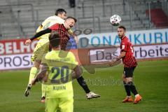 3. Liga - FC Ingolstadt 04 - SV Wiesbaden - Zweikampf Stefan Kutschke (30, FCI) Mockenhaupt Sascha (4 SVW)