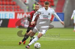 3. Fußball-Liga - Saison 2020/2021 - FC Ingolstadt 04 - SpVgg Unterhaching - Fatih Kaya (#9,FCI) - Foto: Meyer Jürgen
