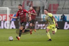 3. Liga - FC Ingolstadt 04 - SV Wiesbaden - Fatih Kaya (9, FCI) Kuhn Moritz (20 SVW)