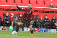 3. Fußball-Liga - Saison 2020/2021 - FC Ingolstadt 04 - SpVgg Unterhaching - Fatih Kaya (#9,FCI)  - Foto: Meyer Jürgen