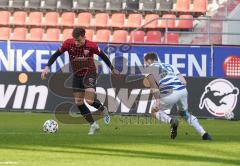3. Liga - FC Ingolstadt 04 - MSV Duisburg - Dennis Eckert Ayensa (7, FCI) Vincent Gembalies (26 MSV)