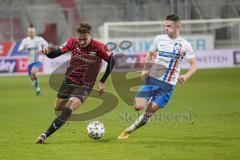 3. Liga - FC Ingolstadt 04 - F.C. Hansa Rostock - Dennis Eckert Ayensa (7, FCI) Nico Neidhart (7 Rostock) Zweikampf