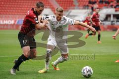 3. Liga - FC Ingolstadt 04 - SpVgg Unterhaching - Michael Heinloth (17, FCI) Dombrowka Max (8 SpVgg)