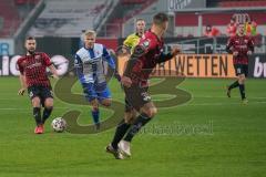 3. Liga - FC Ingolstadt 04 - 1. FC Magdeburg - Marc Stendera (10, FCI) zu Stefan Kutschke (30, FCI)