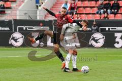 3. Liga - FC Ingolstadt 04 - SpVgg Unterhaching - Fatih Kaya (9, FCI) Greger Christoph (15 SpVgg)