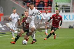 3. Liga - FC Ingolstadt 04 - SpVgg Unterhaching - Ilmari Niskanen (22, FCI) Greger Christoph (15 SpVgg)