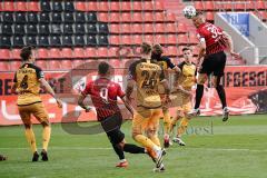 3. Liga - FC Ingolstadt 04 - Dynamo Dresden - Hawkins Jaren (20 FCI) Fatih Kaya (9, FCI) Sebastian Mai (26 Dresden) d20#