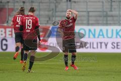 3. Liga - FC Ingolstadt 04 - SV Wiesbaden - Marc Stendera (10, FCI) nach seinem Tor