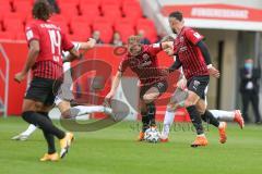 3. Fußball-Liga - Saison 2020/2021 - FC Ingolstadt 04 - SpVgg Unterhaching - Beister Maximilian (#11,FCI) - Foto: Meyer Jürgen