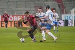 3. Liga - FC Ingolstadt 04 - F.C. Hansa Rostock - Dennis Eckert Ayensa (7, FCI) Nico Neidhart (7 Rostock) Damian Roßbach (4 Rostock)