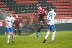 3. Liga - FC Ingolstadt 04 - F.C. Hansa Rostock - Thomas Keller (27, FCI) Sven Sonnenberg (23 Rostock) Damian Roßbach (4 Rostock)