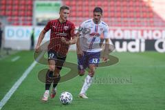 3. Liga - FC Ingolstadt 04 - KFC Uerdingen 05 - Patrick Sussek (37, FCI) Velkov Stefan (13 KFC)