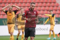 3. Liga - FC Ingolstadt 04 - Dynamo Dresden - verpasste Chance Fatih Kaya (9, FCI)