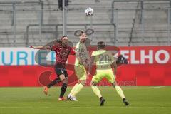 3. Liga - FC Ingolstadt 04 - SV Wiesbaden - Björn Paulsen (4, FCI) Kuhn Moritz (20 SVW)