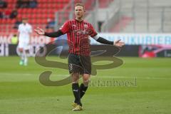 3. Fußball-Liga - Saison 2020/2021 - FC Ingolstadt 04 - SpVgg Unterhaching - Marcel Gaus (#19,FCI) - Foto: Meyer Jürgen