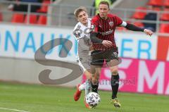 3. Fußball-Liga - Saison 2020/2021 - FC Ingolstadt 04 - SpVgg Unterhaching - Marcel Gaus (#19,FCI) - Foto: Meyer Jürgen