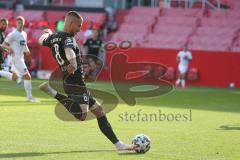 3. Fußball-Liga - Saison 2020/2021 - Testspiel -FC Ingolstadt 04 - 1. FC Heidenheim - Maximilian Wolfram (#8,FCI)  - Foto: Meyer Jürgen