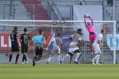 3. Fußball-Liga - Saison 2020/2021 - Testspiel -FC Ingolstadt 04 - 1. FC Heidenheim - Torwart Fabijan Buntic (#24,FCI)  - #Foto: Meyer Jürgen