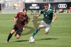 3. Liga - Testspiel - FC Ingolstadt 04 - 1. SC Schweinfurt - links Michael Heinloth (17, FCI)