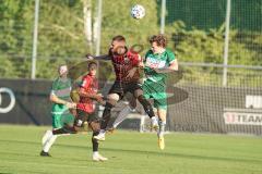 3. Liga - Testspiel - FC Ingolstadt 04 - VfB Eichstätt - Maximilian Wolfram (8, FCI) Florian Lamprecht (Nr.23 - VfB Eichstätt)