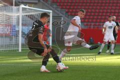 3. Fußball-Liga - Saison 2020/2021 - Testspiel -FC Ingolstadt 04 - 1. FC Heidenheim - Dennis Eckert Ayensa (#7,FCI)  - Foto: Meyer Jürgen