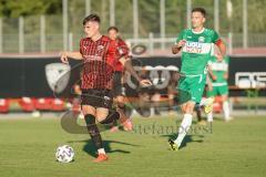 3. Liga - Testspiel - FC Ingolstadt 04 - VfB Eichstätt - Thomas Keller (27, FCI) Fabian Eberle (Nr.10 - VfB Eichstätt)