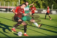 3. Liga - Testspiel - FC Ingolstadt 04 - VfB Eichstätt - Thomas Keller (27, FCI) Philipp Federl (Nr.16 - VfB Eichstätt)