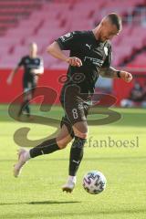 3. Fußball-Liga - Saison 2020/2021 - Testspiel -FC Ingolstadt 04 - 1. FC Heidenheim - Maximilian Wolfram (#8,FCI)  - Foto: Meyer Jürgen