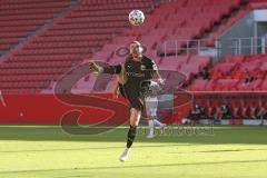 3. Fußball-Liga - Saison 2020/2021 - Testspiel -FC Ingolstadt 04 - 1. FC Heidenheim - Maximilian Wolfram (#8,FCI)  - Foto: Meyer Jürgen