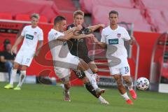 3. Fußball-Liga - Saison 2020/2021 - Testspiel -FC Ingolstadt 04 - 1. FC Heidenheim - Patrick Sussek (#37,FCI) - Foto: Meyer Jürgen