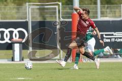 3. Liga - Testspiel - FC Ingolstadt 04 - 1. SC Schweinfurt - Dennis Eckert Ayensa (7, FCI) Zweikampf
