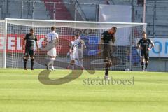 3. Fußball-Liga - Saison 2020/2021 - Testspiel -FC Ingolstadt 04 - 1. FC Heidenheim - Enttäuschte Gesichter nach dem 0:1 - Foto: Meyer Jürgen