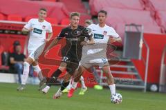 3. Fußball-Liga - Saison 2020/2021 - Testspiel -FC Ingolstadt 04 - 1. FC Heidenheim - Patrick Sussek (#37,FCI) - Foto: Meyer Jürgen