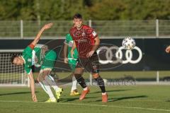 3. Liga - Testspiel - FC Ingolstadt 04 - VfB Eichstätt - Thomas Keller (27, FCI) Fabian Eberle (Nr.10 - VfB Eichstätt)