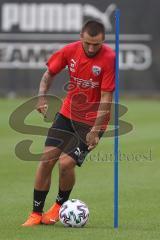 3. Fußball-Liga - Saison 2020/2021 - FC Ingolstadt 04 - Trainingsauftakt - Robin Krausse (#23,FCI)  - Foto: Meyer Jürgen