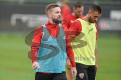 3. Liga - FC Ingolstadt 04 - Training - Marc Stendera (10, FCI) und Robin Krauße (23, FCI)