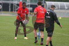 3. Fußball-Liga - Saison 2020/2021 - FC Ingolstadt 04 - Trainingsauftakt - Frederic Ananou (#2,FCI) - Foto: Meyer Jürgen