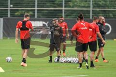 3. Liga - FC Ingolstadt 04 - Training - Cheftrainer Tomas Oral (FCI) erklärt Übungen