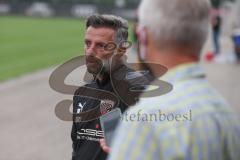 3. Fußball-Liga - Saison 2020/2021 - FC Ingolstadt 04 - Trainingsauftakt - Chef-Trainer Tomas Oral (FCI) beim Interview- Foto: Meyer Jürgen
