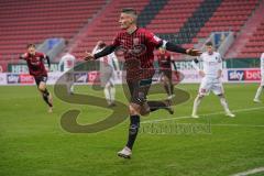 3. Liga - FC Ingolstadt 04 - VfB Lübeck - Tor Jubel 1:0 Stefan Kutschke (30, FCI) Merlin Röhl (34, FCI)