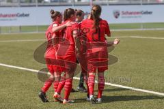 2. Bundesliga Frauen - FC Ingolstadt 04 - DSC Arminia Bielefeld - Kießling Ricarda FCI rot schießt den 2:1 Führungstreffer - jubel - Foto: Jürgen Meyer