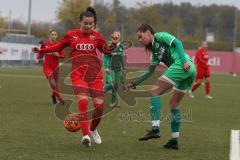 Frauen Bayernliga - Saison 2020/2021 - FC Ingolstadt Frauen II - SpVgg Greuther Fürth - Vidovic Paula rot FCI - Foto: Meyer Jürgen