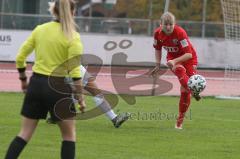 2. Frauen-Bundesliga Süd - Saison 2020/2021 - FC Ingolstadt 04 - FC Bayern München II - Lea Spittka rot FCI - Foto: Meyer Jürgen