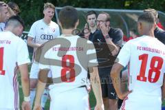 FS/H/B-FS/B-OB/1 - Freundschaftsspiel - Saison 2019/2020 - SV Manching - FC Ingolstadt 04 II - Trainer Kappel Christoph gibt Anweisungen  - Foto: Meyer Jürgen