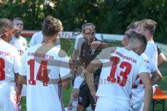 FS/H/B-FS/B-OB/1 - Freundschaftsspiel - Saison 2019/2020 - SV Manching - FC Ingolstadt 04 II - Trainer Kappel Christoph gibt Anweisungen  - Foto: Meyer Jürgen