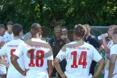 FS/H/B-FS/B-OB/1 - Freundschaftsspiel - Saison 2019/2020 - SV Manching - FC Ingolstadt 04 II - Trainer Kappel Christoph gibt Anweisungen  - Foto: Meyer Jürgen